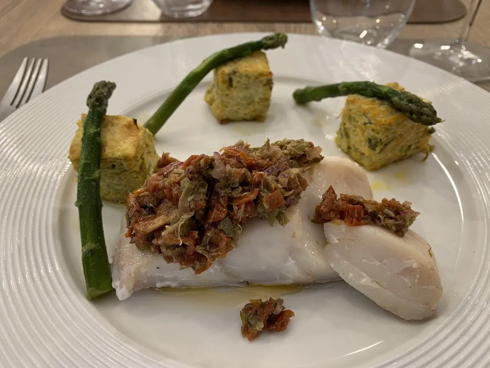 Dos de Lieu Noir Aux Légumes Et Câpres