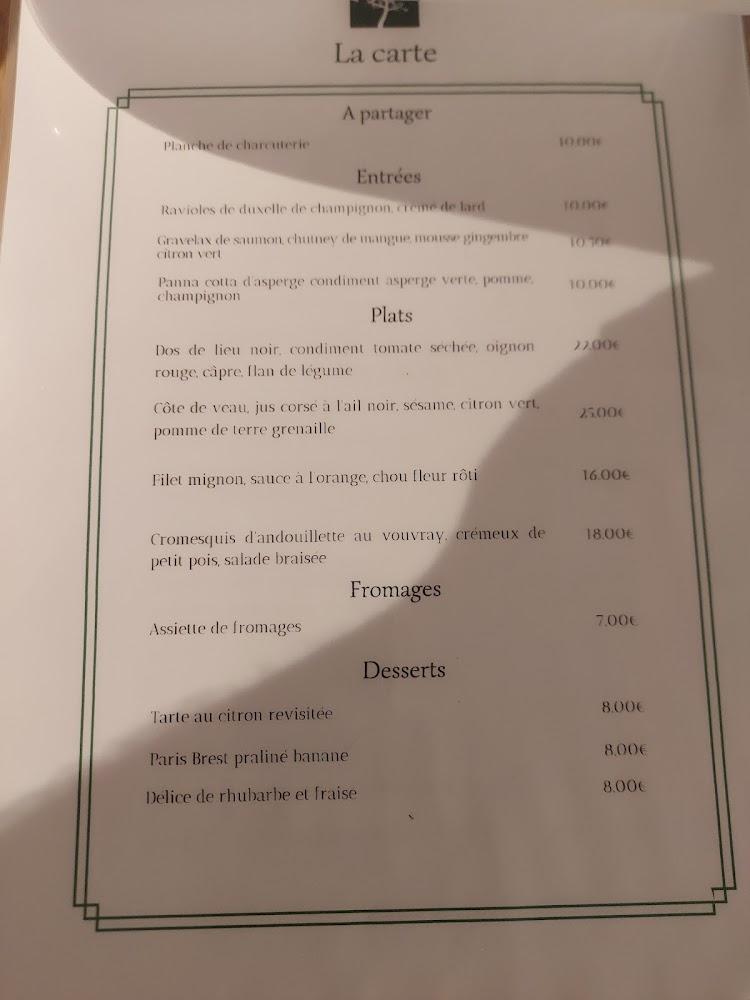 La Croix Des Gardes - Menu Image 4